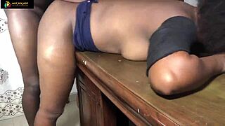 Please fuck me hard boss isn't around office today big cock doggystyle!