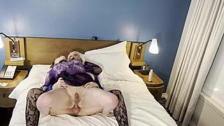 TS Jessica Moon Rides Bailey Wilde's Hard Cock!