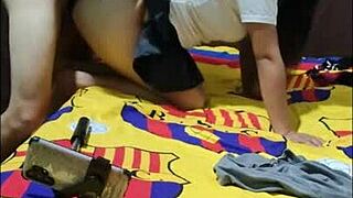 omg sexy stepmom rides my cock so wild at home 😍 she moans begging for wet pounding!!