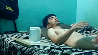 skinny guy gets intimate sensual MASSAGE turning into full pleasure ride