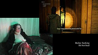 Naked Alan Wake 2 playthrough hits part 13 with big tits on display