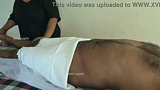 😘 oiled indian fantasy massage turns steamy hot