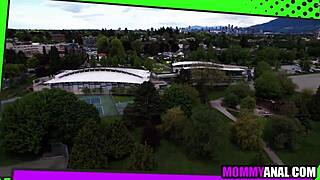 karate milf mommy takes monster cock deep in her tight asshole