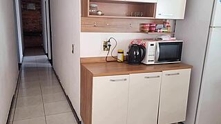 Risky Cuckold Wife Fucks Best Friend While Husband Showers In Bathroom