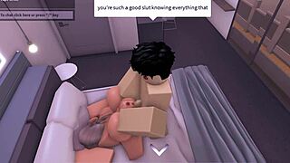 yo this horny roblox slut hits up for public condo pounding session