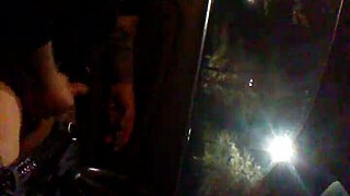 Quiet Moments Alone in Parked Car Exterior