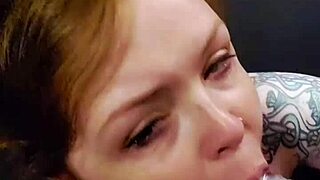 Sophia Celeste's Extra Sloppy Spit Blowjob