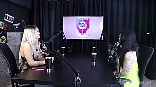 Check out Joice Muller's see-through red sheer compilation action.