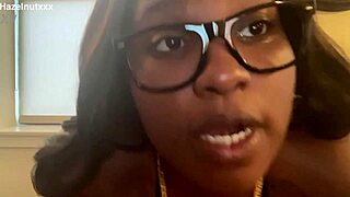 Ebony Hazelnutxxx Lights Up In Bikini With Face Everywhere On Display