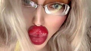 burning my old clothes for final bimbo transformation