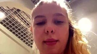 horny bbw teen 18+ gets extreme public pussy fuck closeup