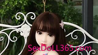 100cm Cute Fuck Doll Renee Spreads Pussy for Easy Deep Thrusting and Hard Sex