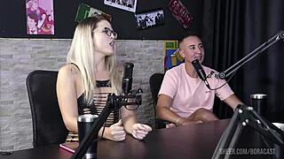 Check out Joice Muller's see-through red sheer compilation action.