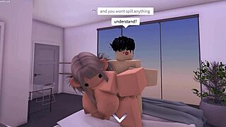yo this horny roblox slut hits up for public condo pounding session