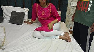 desi stepsis sneaks into stepbro's bed overnight but he insists on sharing in hindi dirty talk roleplay