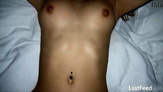 Raw Latina Teen Girlfriend Takes Intense Creampie Pounding!