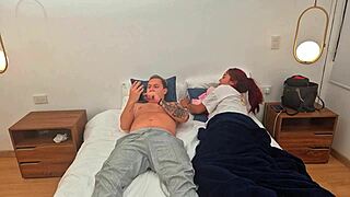 Guy sneaks fuck with sister-in-law whose pussy squeezes tighter than girlfriend's they barely escape getting caught together