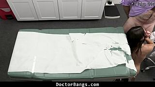 Shy teen ready to fuck doctor for free boob job!!