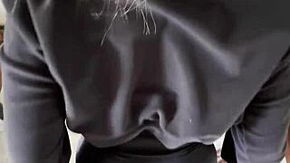 wanna feel this real amateur pov sex under her skirt with socks on, passionate and homemade?