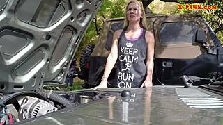 blonde bimbo get's banged so nasty by pawn dude in group pov... damn!