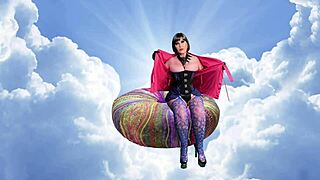 granny sky gilf bends over for cougar licking and hardcore dicking ending in thick cumshot