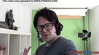 Leeds Nerd Fingerbangs Skinny British Amateur in Tricked First Time Fingering Reality Masturbation