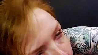 Sophia Celeste's Extra Sloppy Spit Blowjob