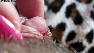 Huge Clit Pulsing to ORGASM in Extreme Closeup