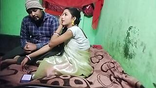 cheating wife sneaks first time doggy ride outdoors snow while hubby's gone ❄️😏