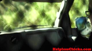 petite teen dominated roughly riding master cock in van facial?