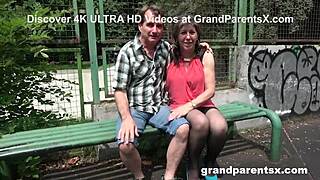 horny grandparents pick up pigtail teen for group suck and fuck