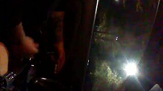 Quiet Moments Alone in Parked Car Exterior