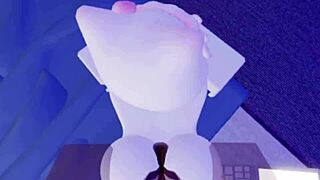 rough pov pounding during wild roblox gaming session