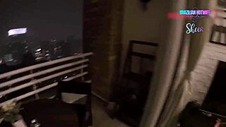 I cucked my old corno hubby hard with the new security guard right through the sheer fabric