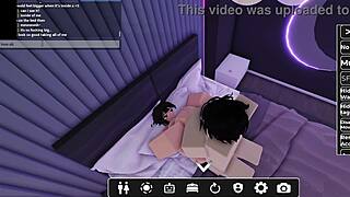 Throat goat deepthroats cock in Roblox