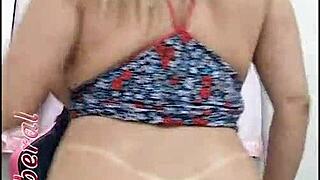 Blonde Shows Wet Pussy Toys Buttplug Motel Fuck Invite