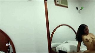 Heading to motel with girlfriend for raw HD homemade fuck in Spanish