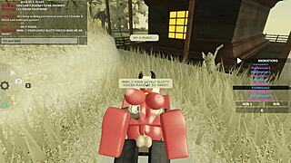 Hey, wanna see Roblox whore bent over for deepthroat doggystyle?