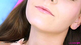 Petite Brunette Teen Unveils Sexy Curves in Daddy Casting Photoshoot