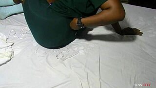 Fucking boyfriend hard before morning lectures starts