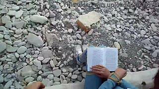 wanna watch sofi tied up against the sea reading that book pov?