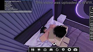 Throat goat deepthroats cock in Roblox