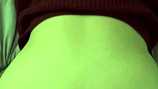 My big ass got him hard he fucked me doggystyle and came on it