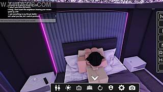 Throat goat deepthroats cock in Roblox