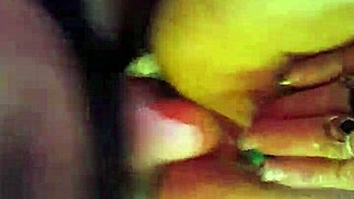 this thick cock stretches tight snatch in closeup pounding action