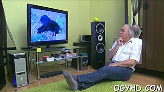 Hot Russian Babe Banged Rough By Old Man