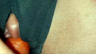 super wet milf pussy drips on amateur solo webcam, clothes ripped for horny play