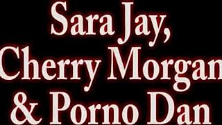 cherry morgan joins steamy threesome with big ass rides and deepthroat fun