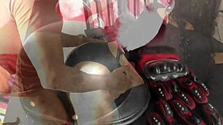 Lucky Delivery Guy Scores Big Titted Mexican Teen in Heels