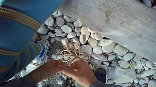 wanna watch sofi tied up against the sea reading that book pov?